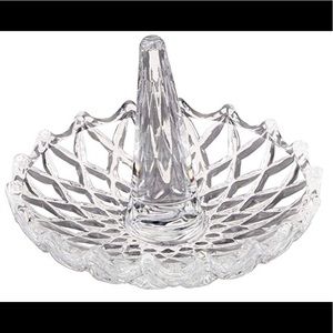 3 Inch Round Crystal Ring Jewelry Holder